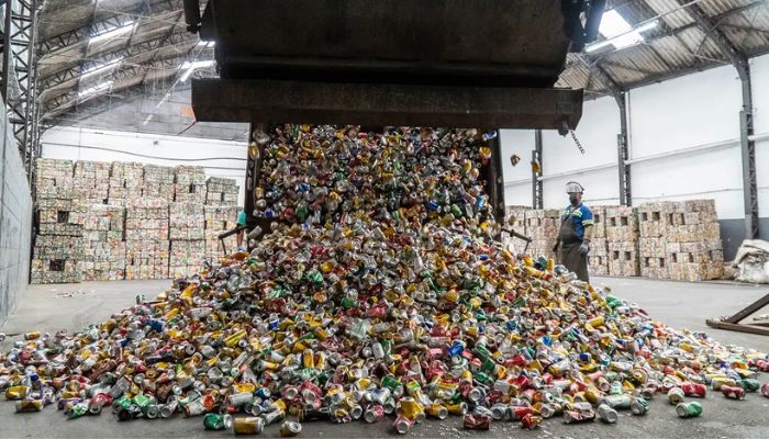  Brasil reciclou 97,3% das latinhas de alumínio em 2024 